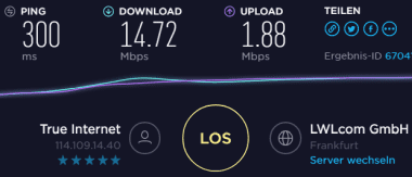 speedtest TRUE